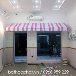 Lắp mái hiên di động, bạt quay tay giá rẻ trong ngày tại Hà Nội