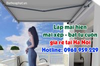 Làm mái bạt che nắng mưa di động giá rẻ tại Hà Nội