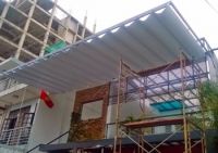 Có nên lắp đặt mái xếp lượn sóng cho không gian nhà mình?