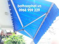 Lắp Mái hiên, mái xếp di động lượn sóng giá rẻ tại huyện Đông Anh