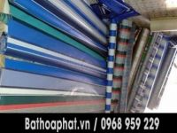 Bạt che nắng mưa dùng lắp đặt mái hiên, mái xếp  có cấu tạo như thế nào?